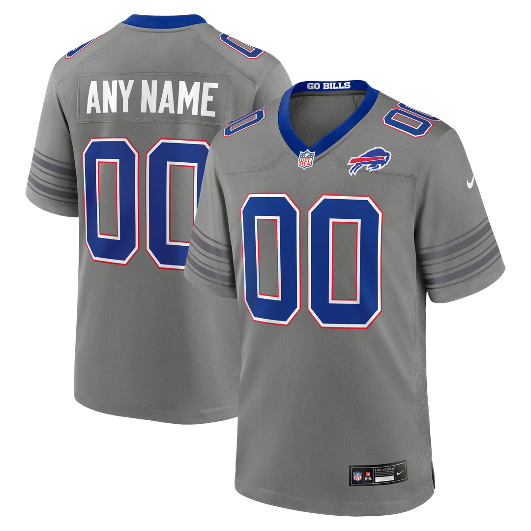 Buffalo Bills Nike Custom Game Jersey - White