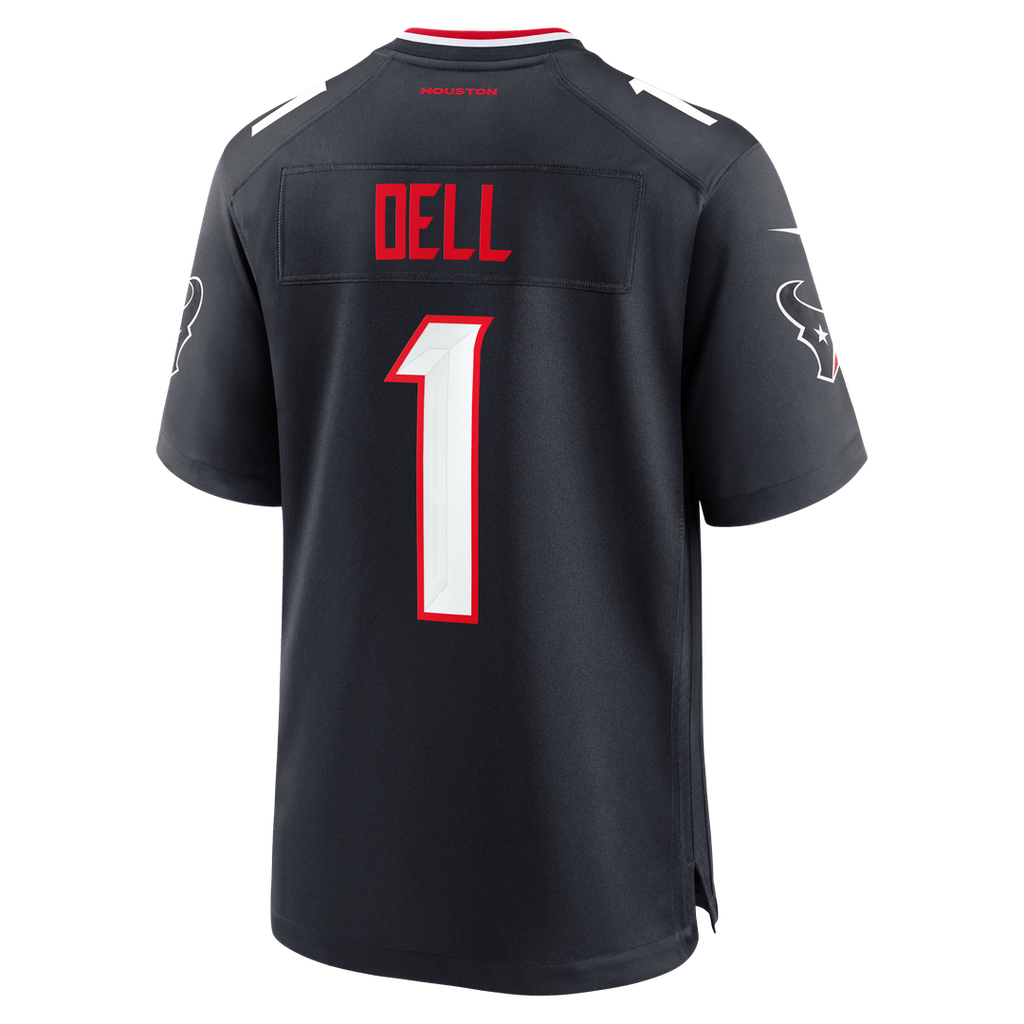 Houston Texans Tank Dell Nike Team Game Jersey - Navy