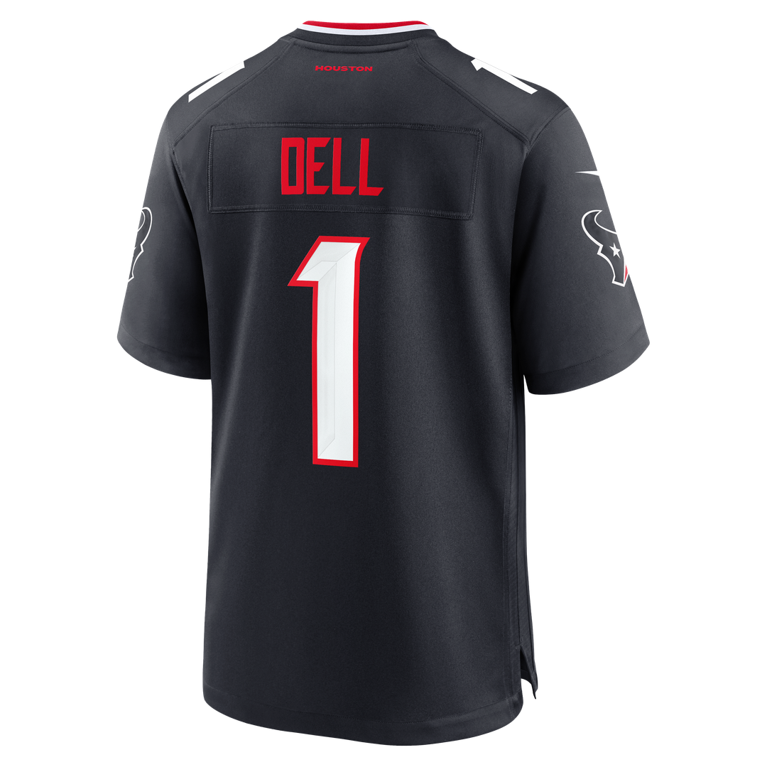 Houston Texans Tank Dell Nike Team Game Jersey - Navy