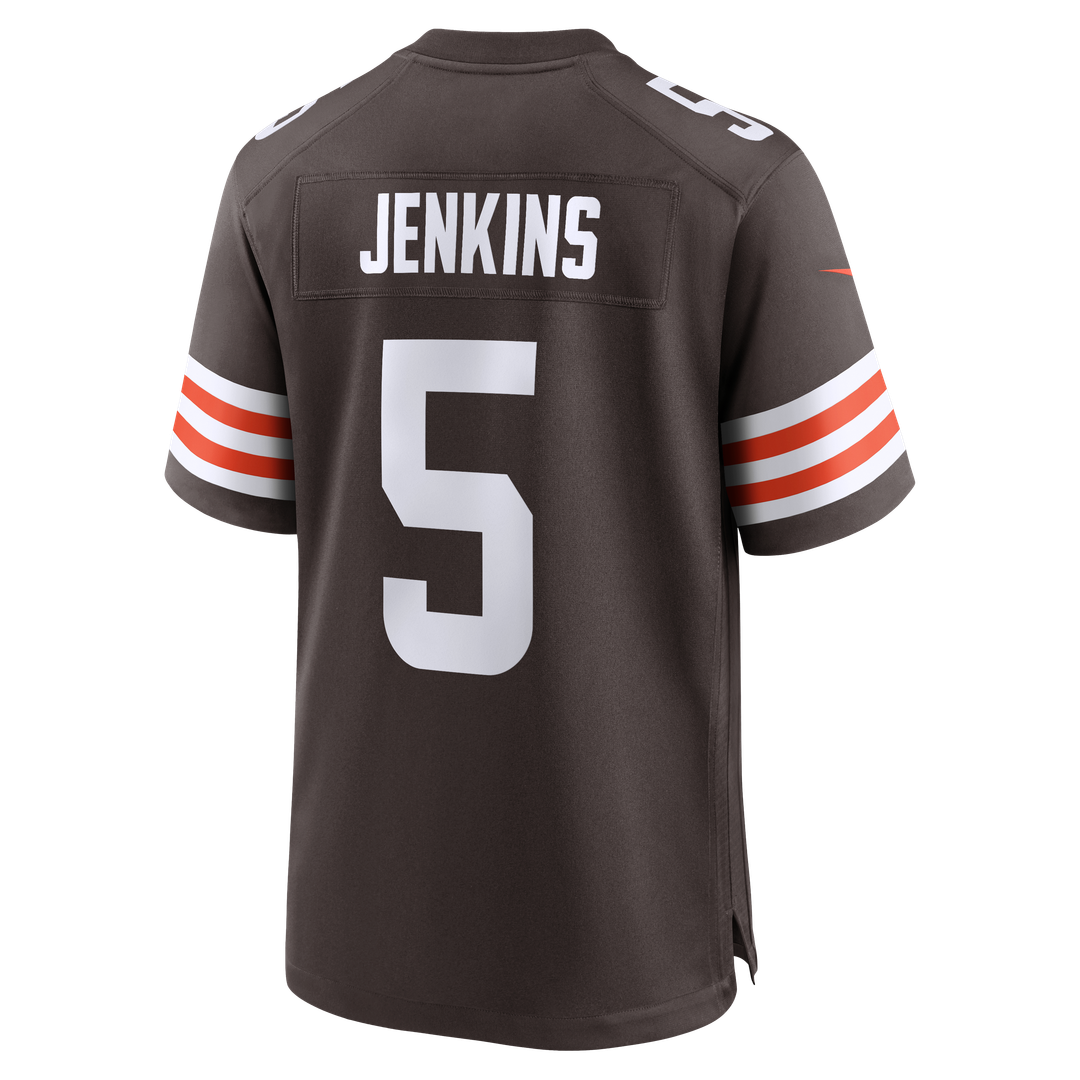 Cleveland Browns Rayshawn Jenkins Nike Team Game Jersey - Brown