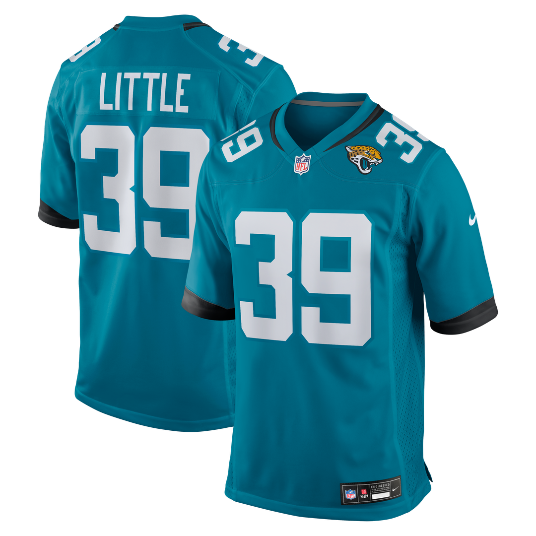 Jacksonville Jaguars Cam Little Nike Team Game Jersey - Teal