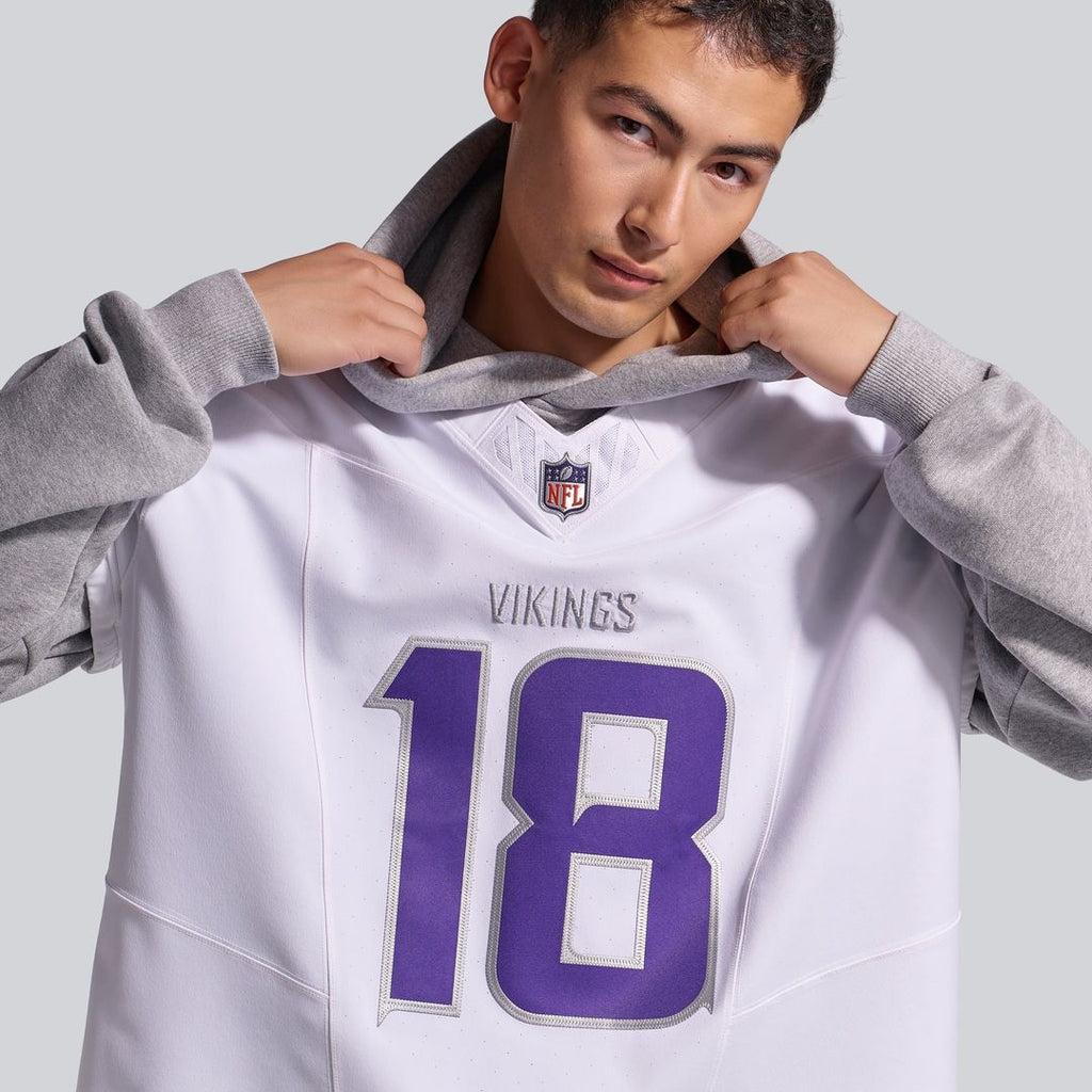 Minnesota Vikings Justin Jefferson Nike Alternate Vapor F.U.S.E. Elite Player Jersey - White