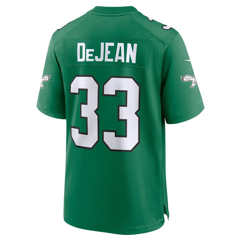 Philadelphia Eagles Cooper DeJean Nike Game Jersey - White