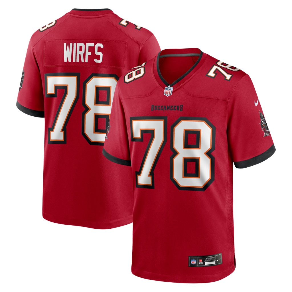 Tampa Bay Buccaneers Tristan Wirfs Nike Game Jersey - Red