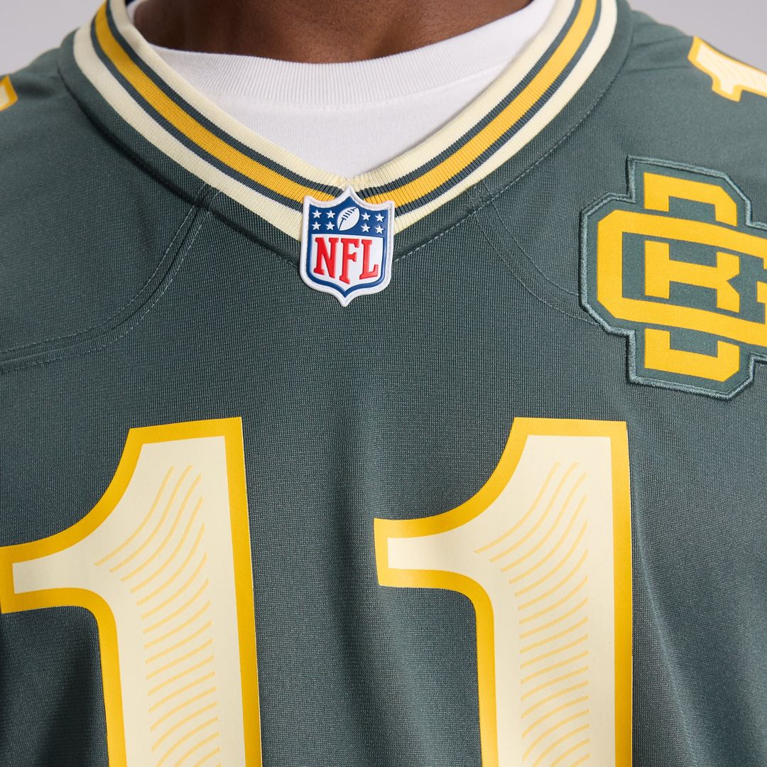 Green Bay Packers Jayden Reed Nike 2026 Rivalries Collection Game Jersey - Green