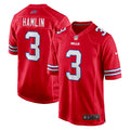 Buffalo Bills Damar Hamlin Nike Alternate Game Jersey - Red