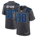 Indianapolis Colts Nike 2026 Rivalries Collection Game Custom Jersey - Anthracite