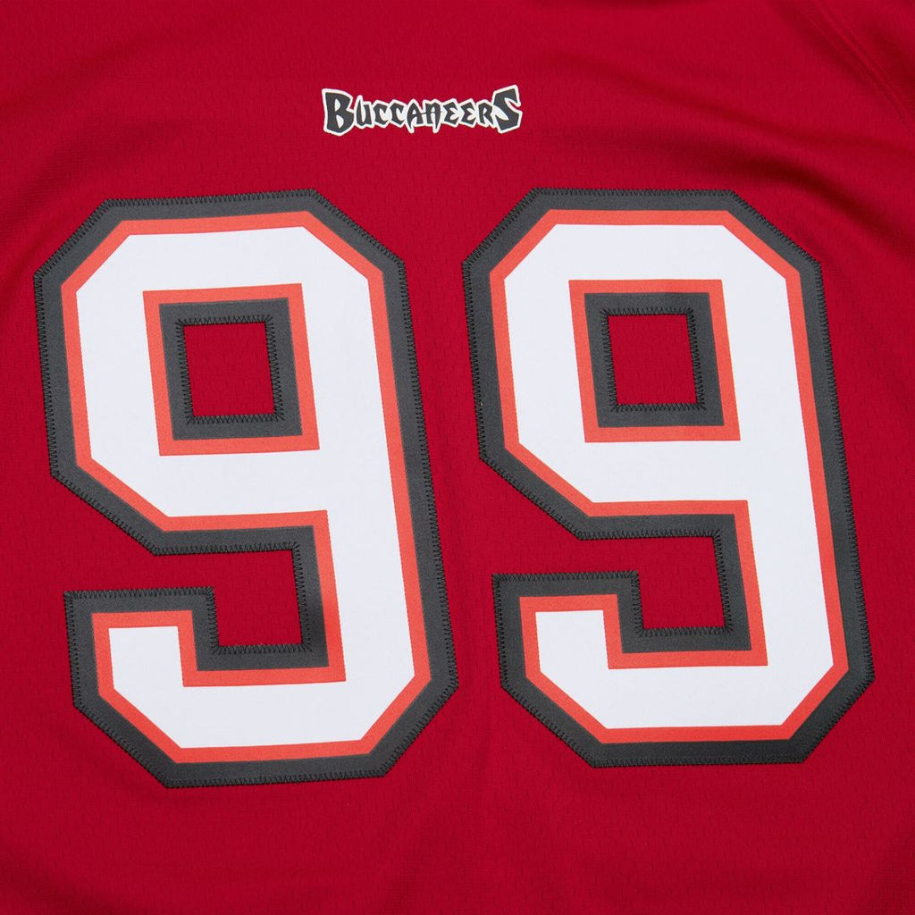 Tampa Bay Buccaneers Warren Sapp Mitchell & Ness 2002 Legacy Replica Jersey - Red
