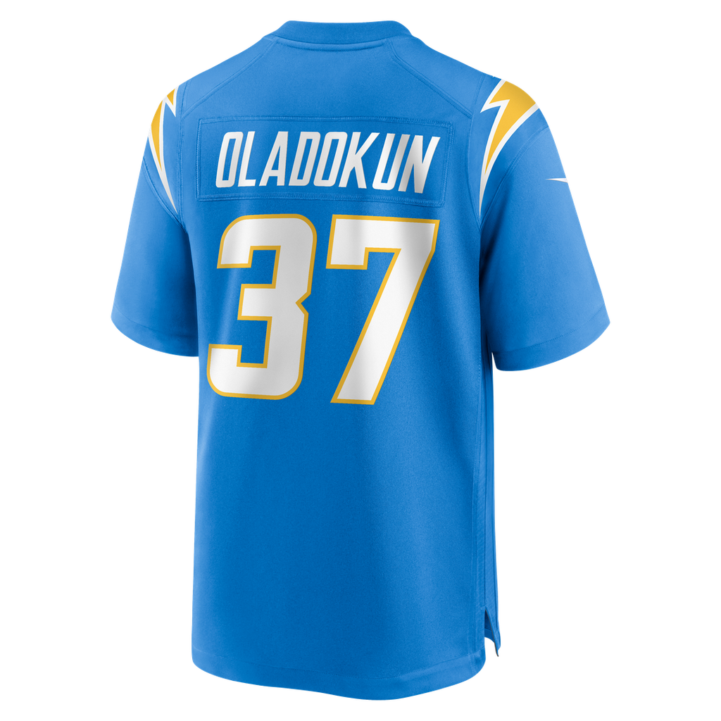 Los Angeles Chargers Jordan Oladokun Nike Team Game Jersey - Powder Blue