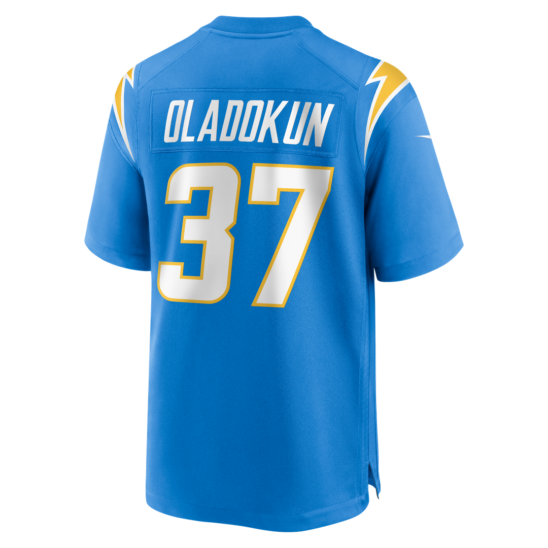 Los Angeles Chargers Jordan Oladokun Nike Team Game Jersey - Powder Blue