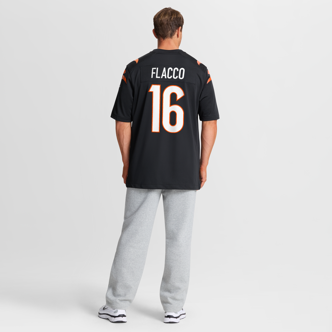Cincinnati Bengals Joe Flacco Nike Team Game Jersey - Black