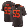 Cleveland Browns Spencer Fano Nike Alternate Game Jersey - Brown