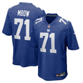 New York Giants Marcus Mbow Nike Team Game Jersey - Royal