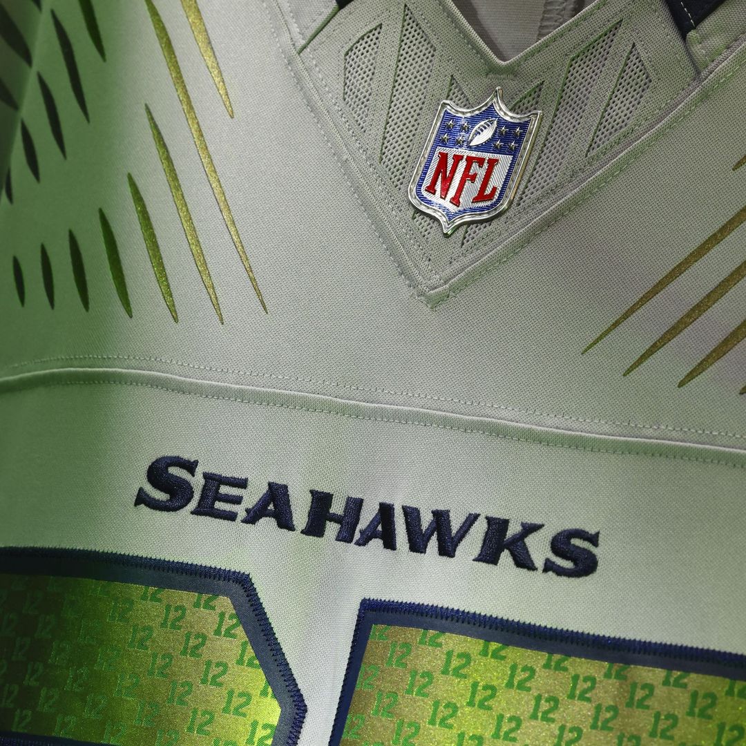Seattle Seahawks Jaxon Smith-Njigba Nike Rivalries Collection Stitched Limited Jersey - Gray