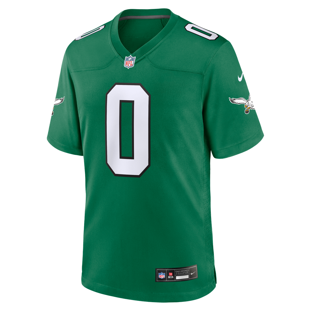 Philadelphia Eagles Marquise Brown Nike Alternate 2 Game Jersey - Kelly Green