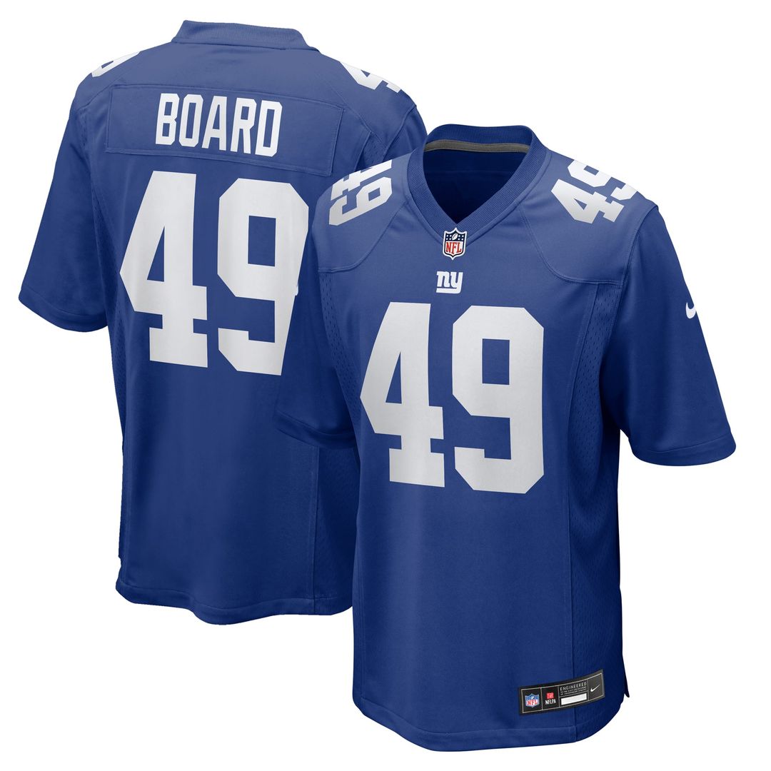 New York Giants Chris Board Nike Team Game Jersey - Royal