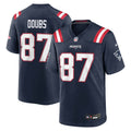 New England Patriots Romeo Doubs Nike Game Jersey - Navy