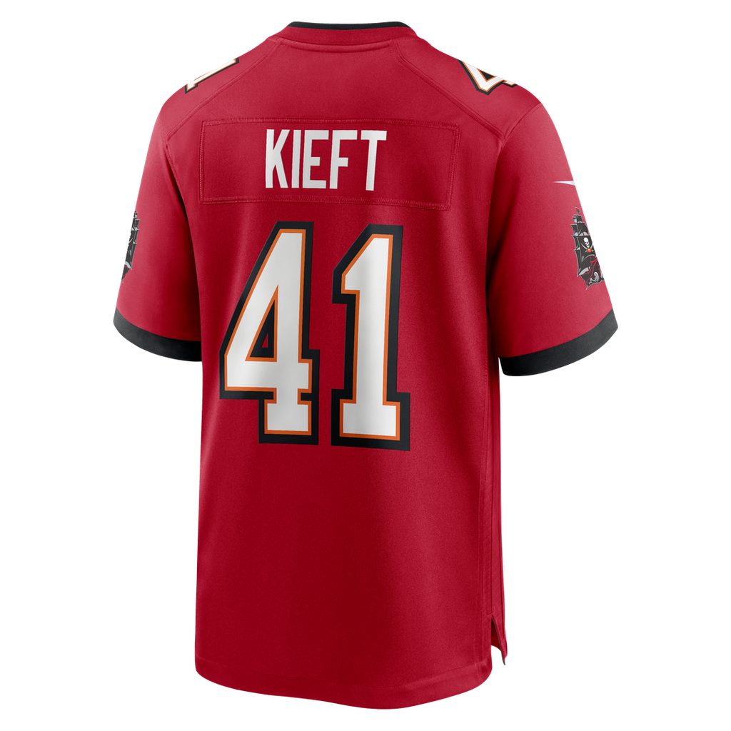 Tampa Bay Buccaneers Ko Kieft Nike Game Player Jersey - Red