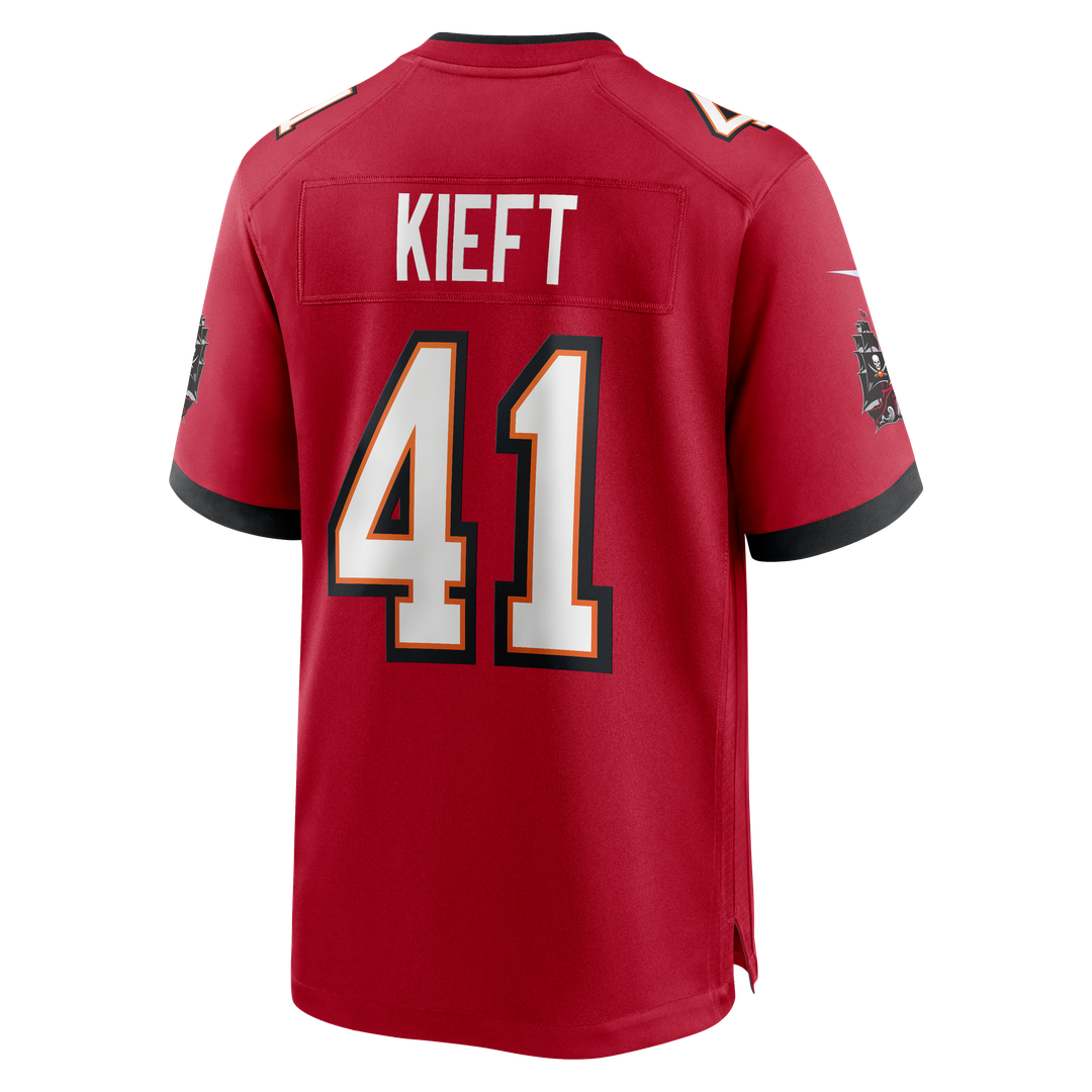Tampa Bay Buccaneers Ko Kieft Nike Game Player Jersey - Red