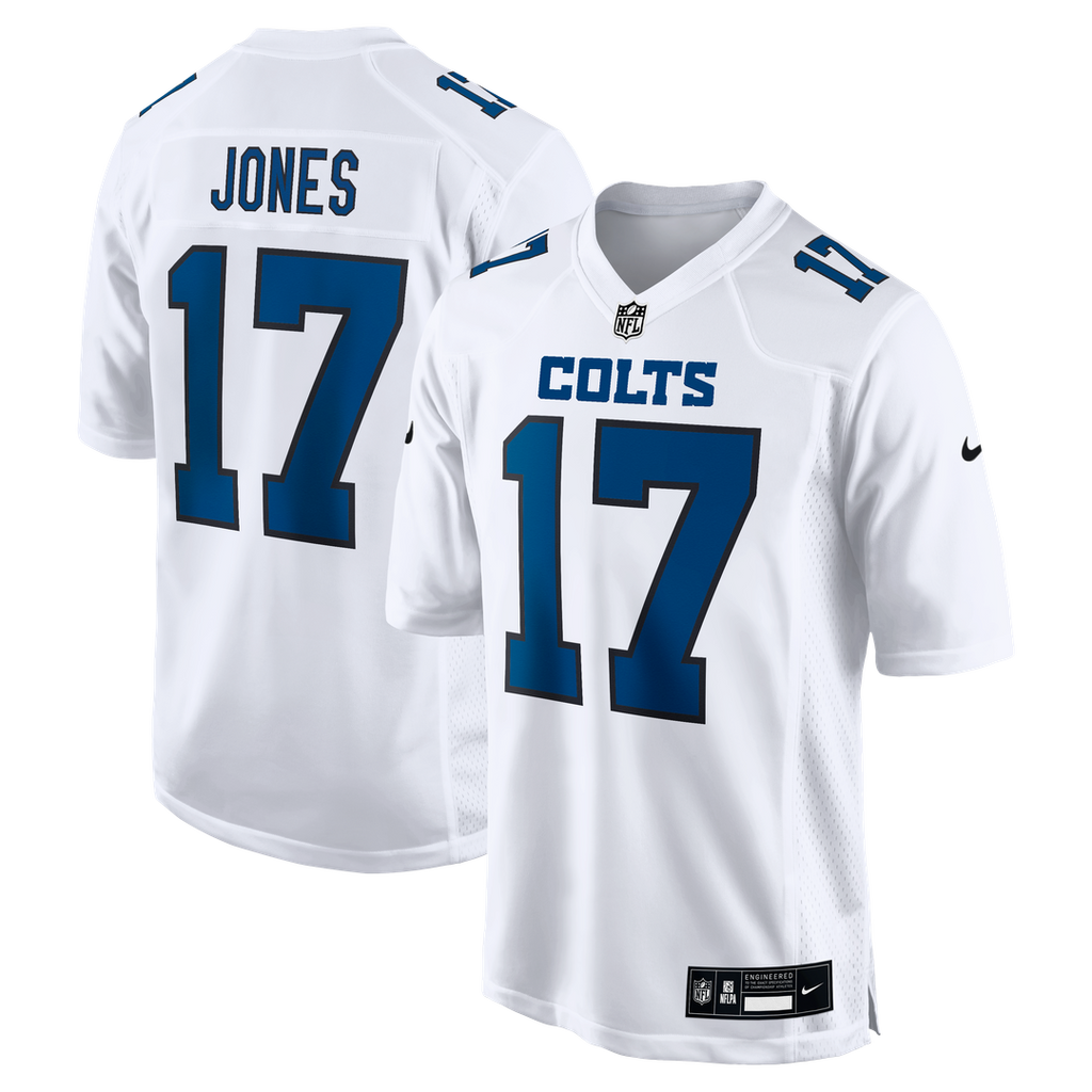 Indianapolis Colts Daniel Jones Nike Fashion Game Jersey - Tundra White