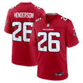 Atlanta Falcons CJ Henderson Nike Team Game Jersey - Red