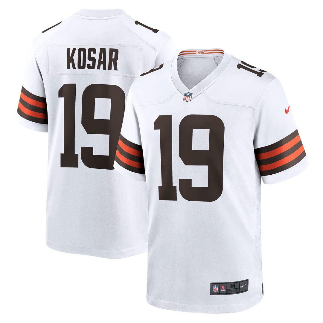 Cleveland Browns Bernie Kosar Nike Retired Player Game Jersey - White