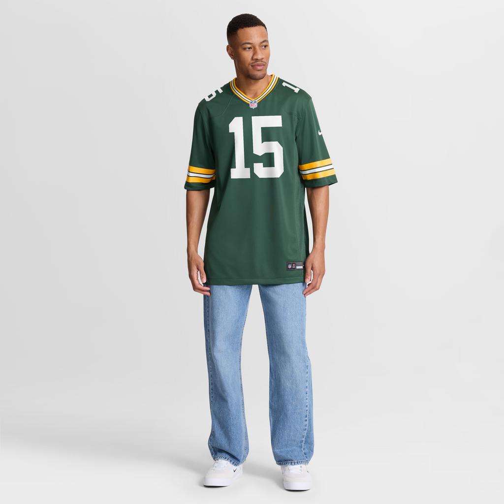 Green Bay Packers Bart Starr Nike Game Retired Player Jersey - Green