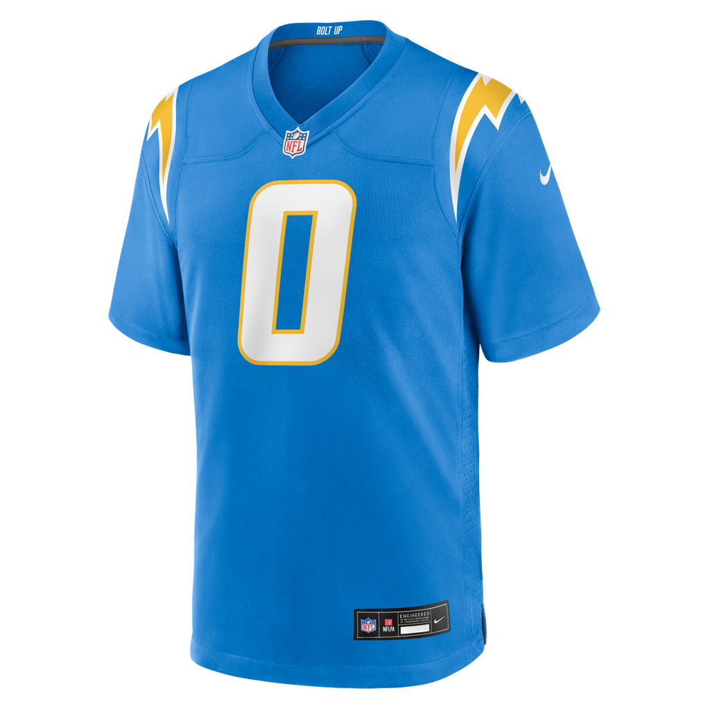 Los Angeles Chargers Daiyan Henley Nike Team Game Jersey - Powder Blue