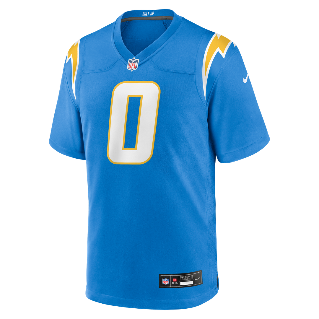 Los Angeles Chargers Daiyan Henley Nike Team Game Jersey - Powder Blue