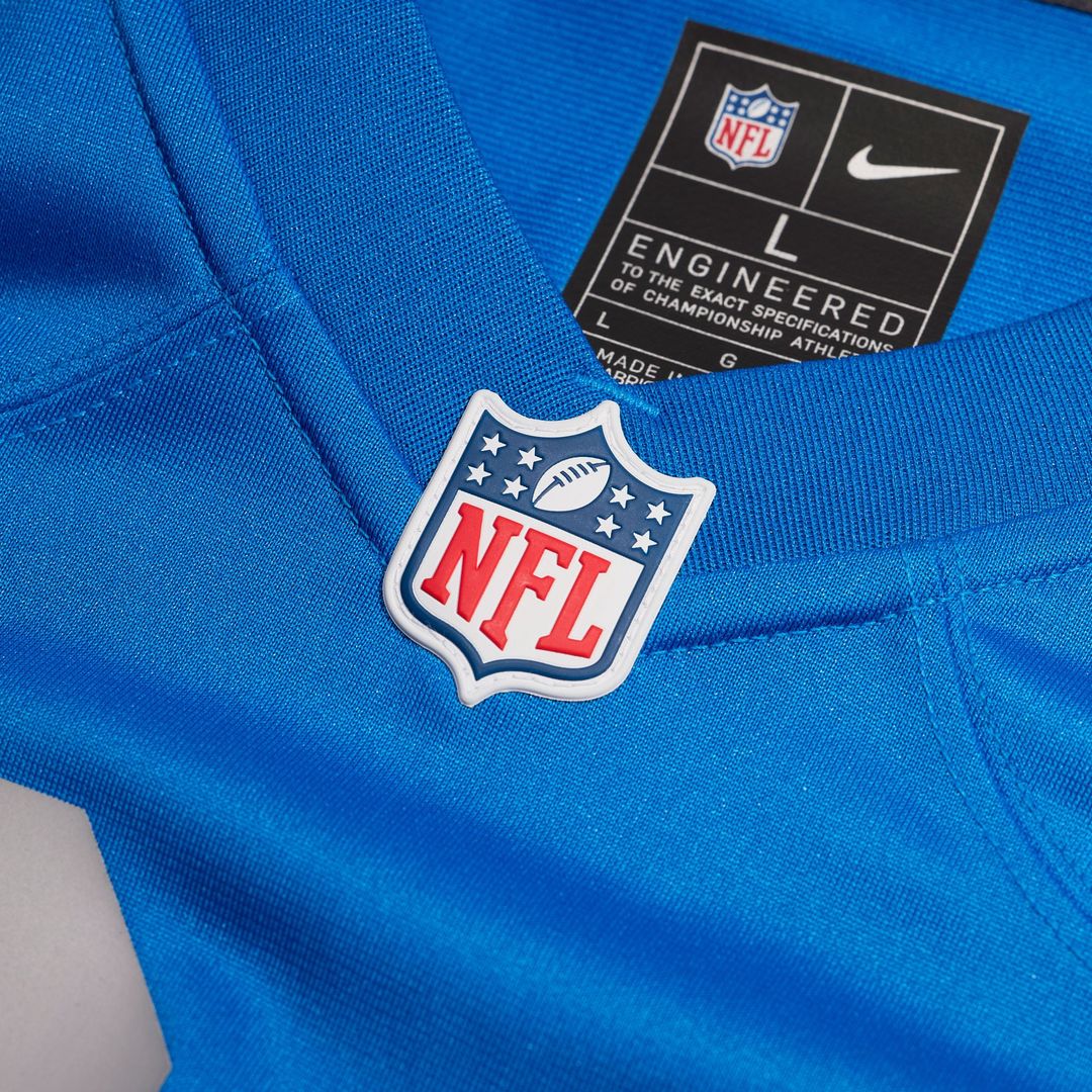 Detroit Lions Brian Branch Nike Alternate Game Jersey - Blue