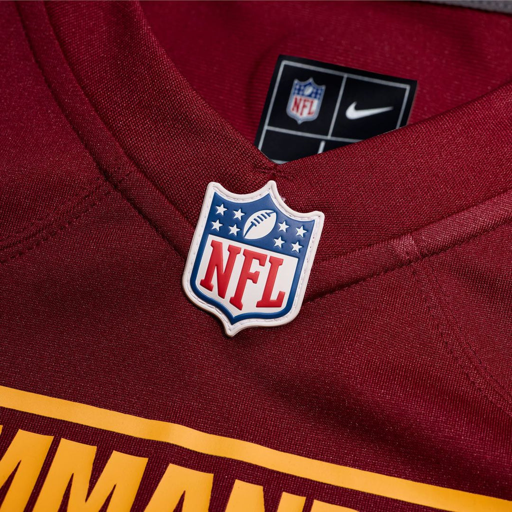 Washington Commanders Deatrich Wise Jr. Nike Team Game Jersey - Burgundy