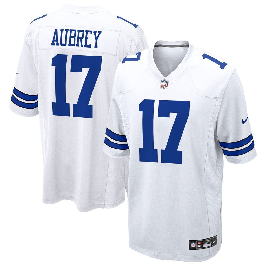 Dallas Cowboys Brandon Aubrey Nike Game Jersey - White