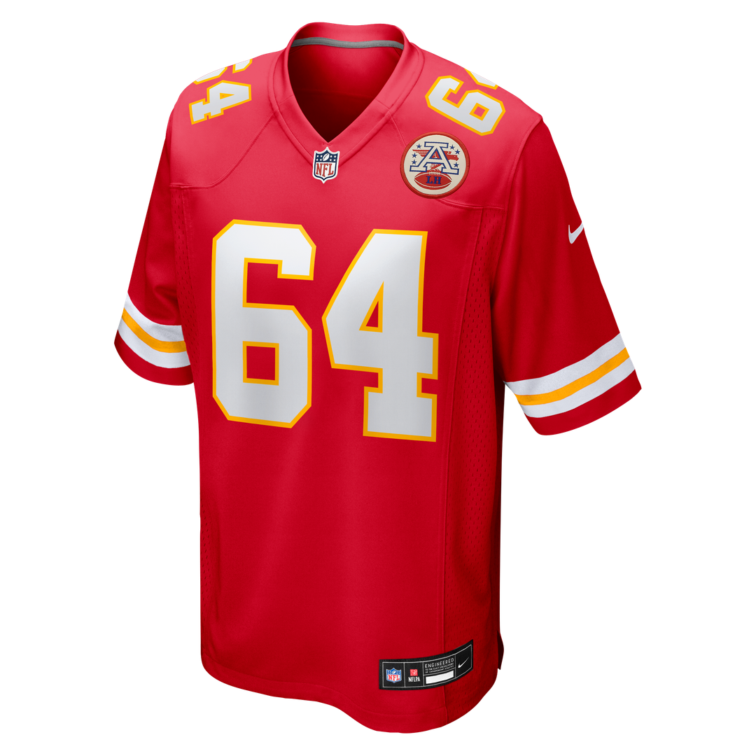 Kansas City Chiefs Wanya Morris Nike Game Jersey - Red