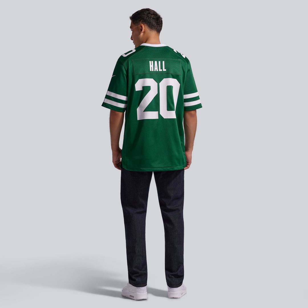 New York Jets Breece Hall Nike Game Jersey - Legacy Green