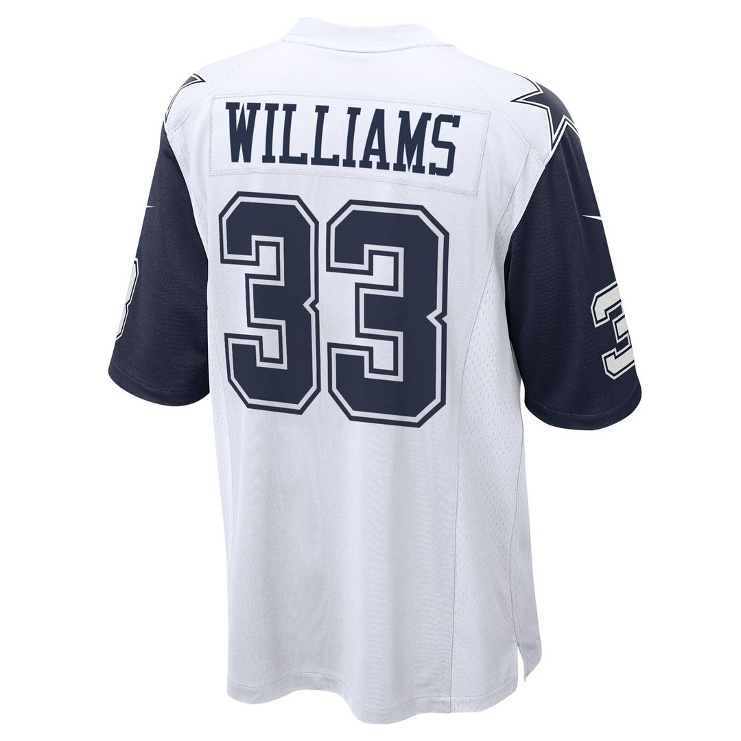 Dallas Cowboys Javonte Williams Nike Alternate Game Jersey - White