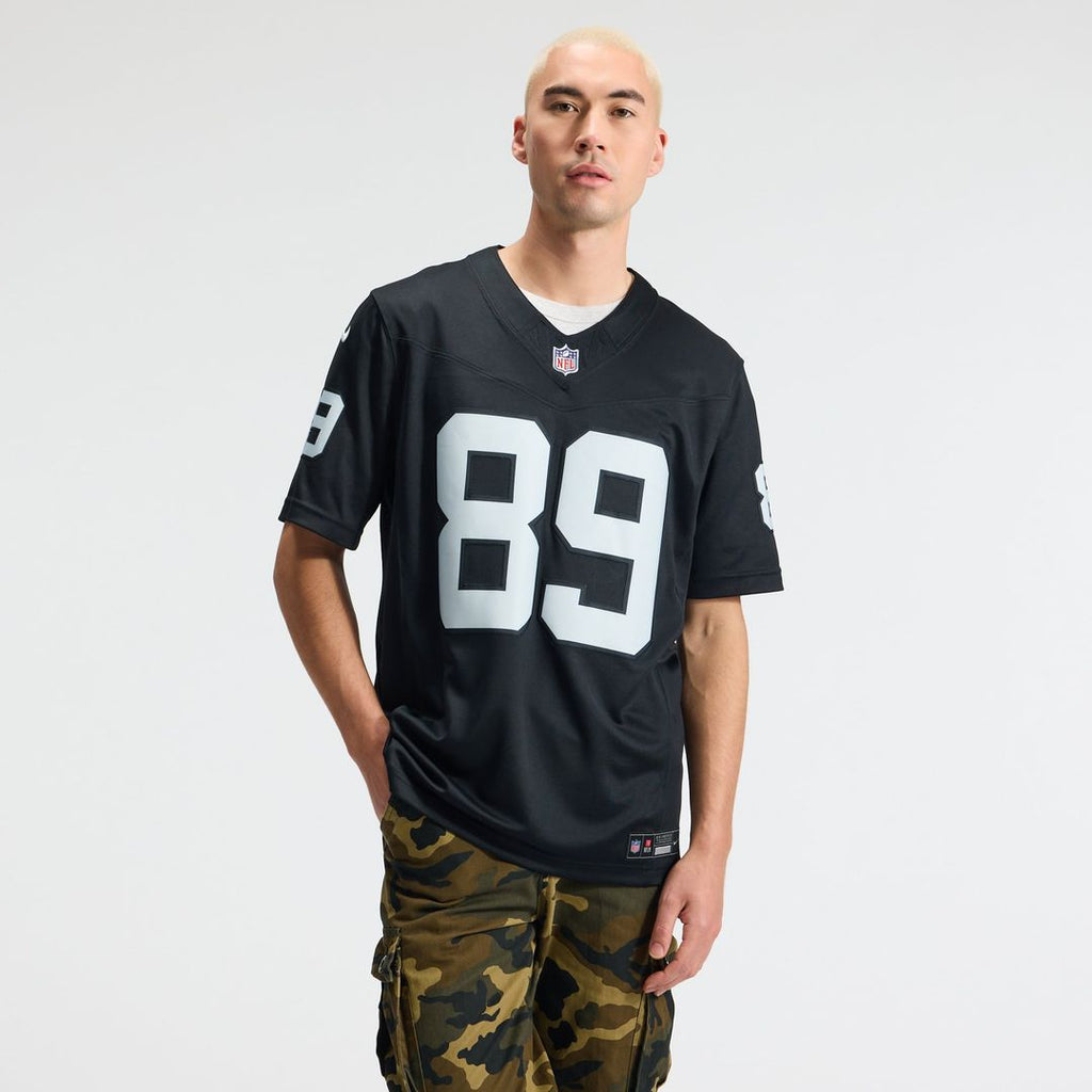 Las Vegas Raiders Brock Bowers Nike Vapor F.U.S.E. Stitched Limited Jersey - White