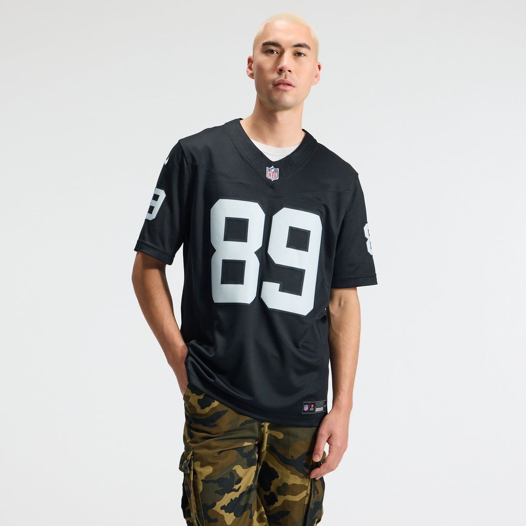 Las Vegas Raiders Brock Bowers Nike Vapor F.U.S.E. Stitched Limited Jersey - White