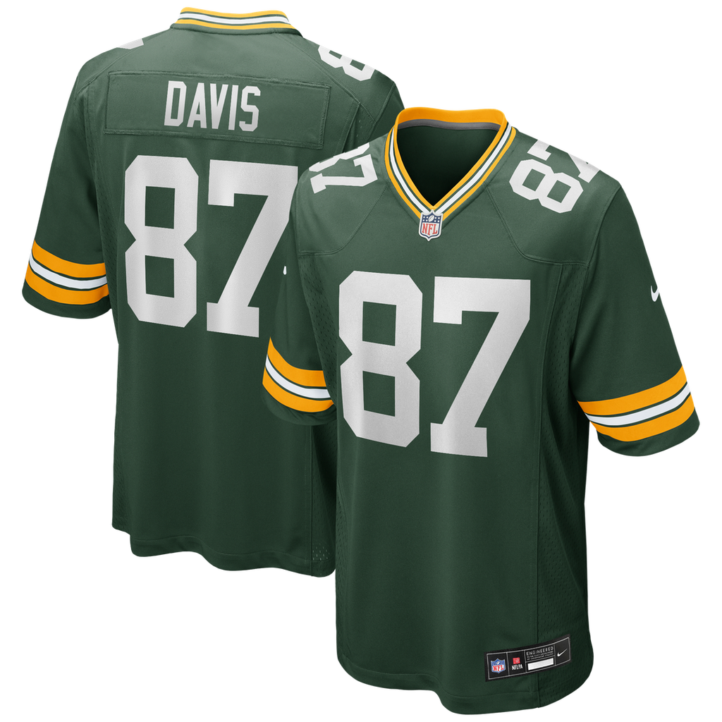 Green Bay Packers Willie Davis Nike Game Retired Player Jersey - Green