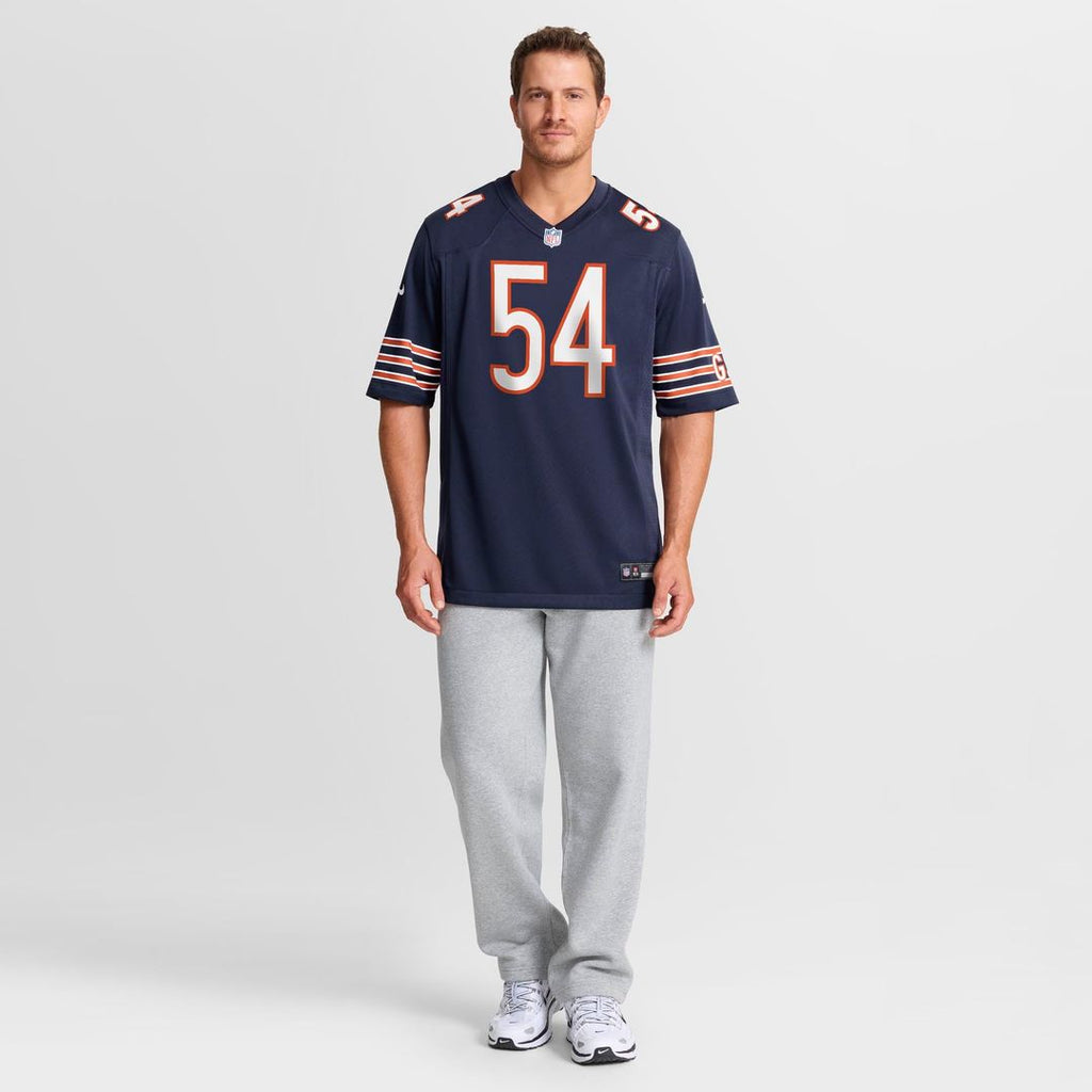 Chicago Bears Logan Jones Nike Team Game Jersey - Navy