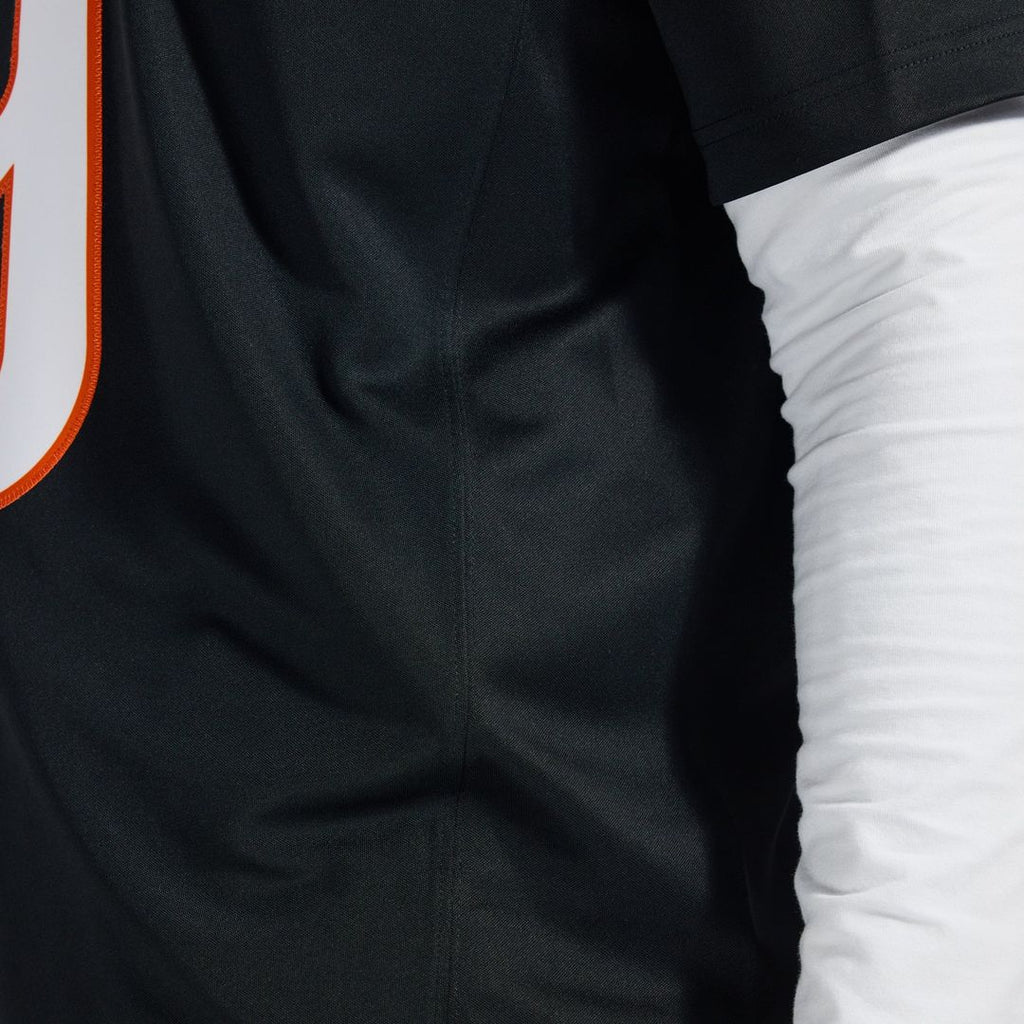 Cincinnati Bengals Joe Burrow Nike Alternate Vapor F.U.S.E. Stitched Limited Jersey - Orange