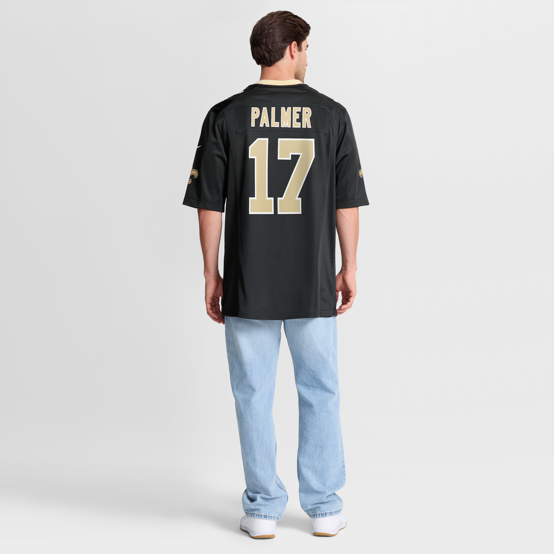 New Orleans Saints Trey Palmer Nike Team Game Jersey - Black
