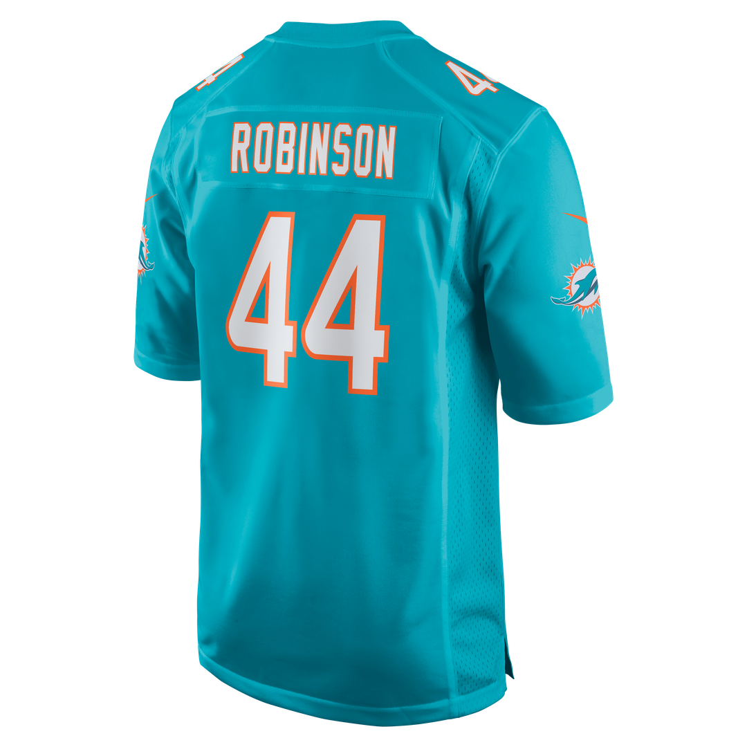 Miami Dolphins Chop Robinson Nike Player Game Jersey - Aqua