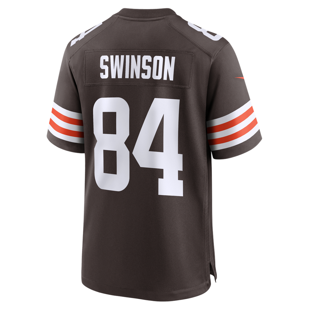 Cleveland Browns Messiah Swinson Nike Team Game Jersey - Brown
