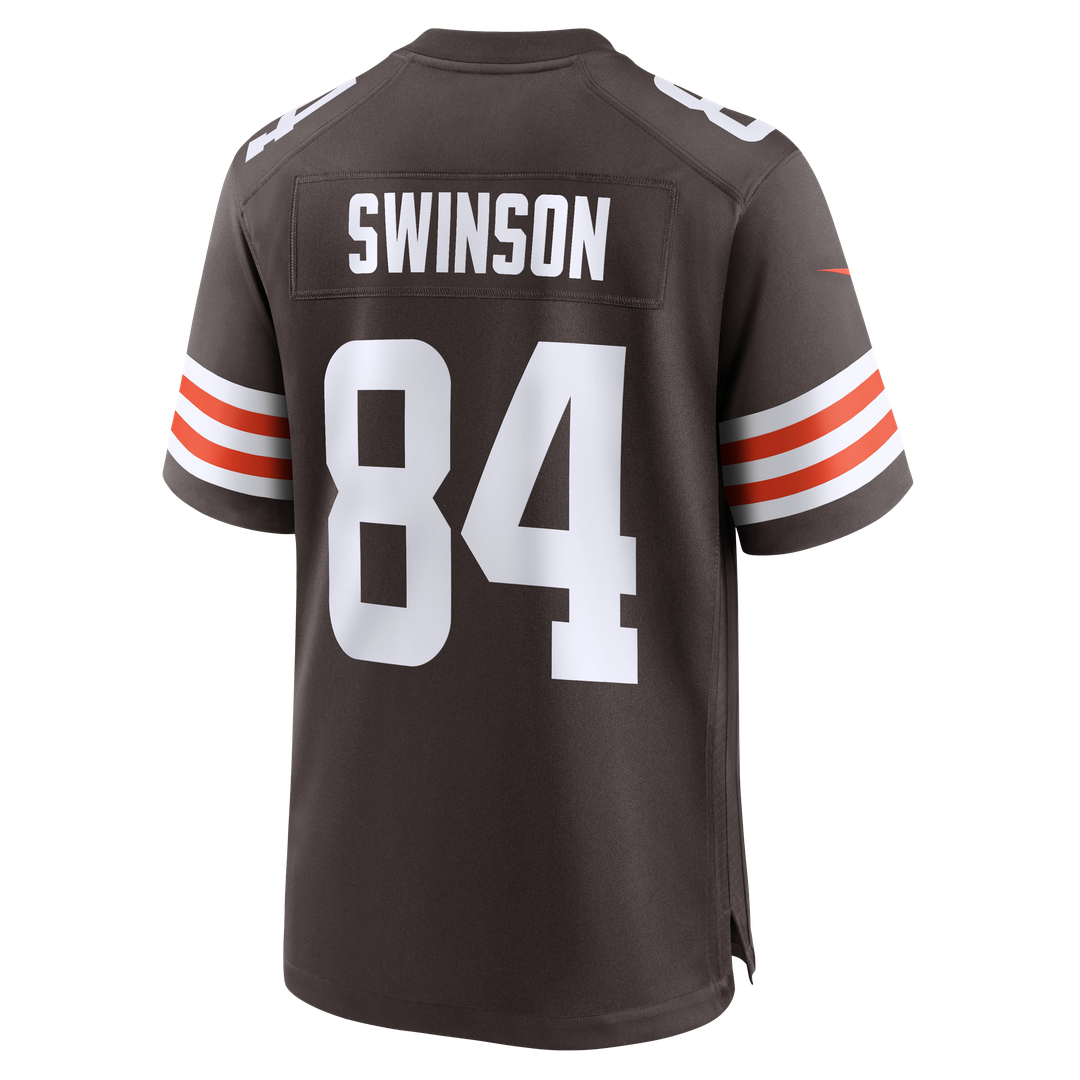 Cleveland Browns Messiah Swinson Nike Team Game Jersey - Brown