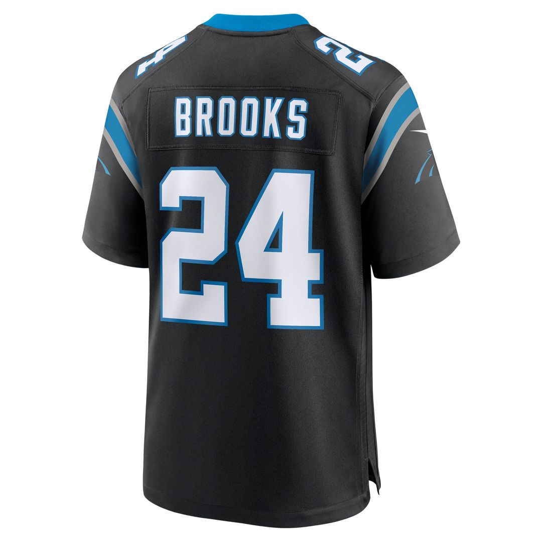 Carolina Panthers Jonathon Brooks Nike Game Jersey - Black