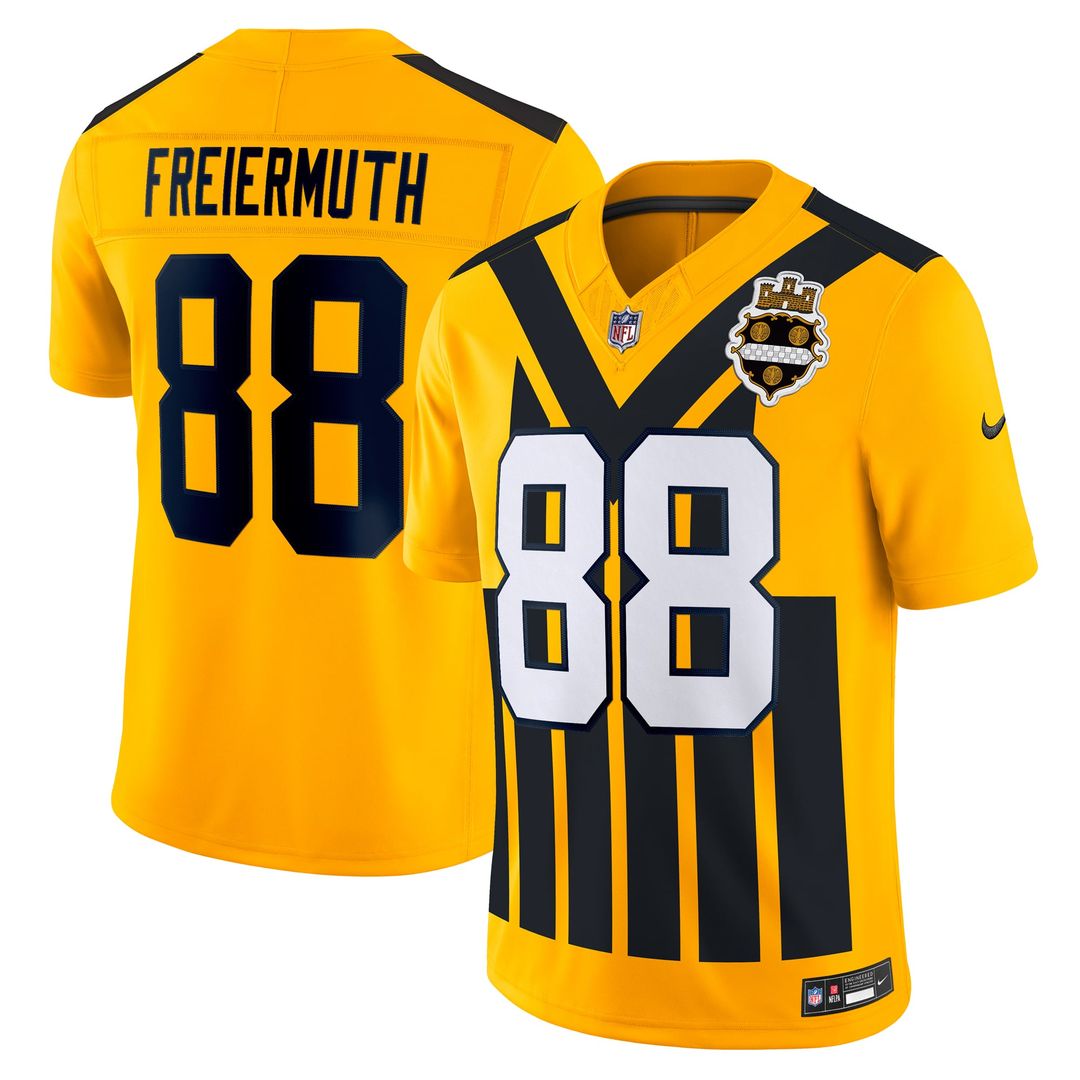 Pittsburgh Steelers Pat Freiermuth Nike Alternate Vapor F.U.S.E. Limited Jersey - Gold