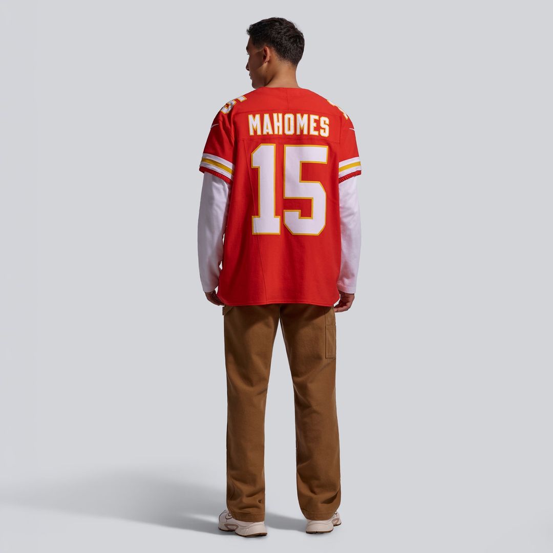 Kansas City Chiefs Patrick Mahomes Nike Team Vapor F.U.S.E. Elite Jersey - Red