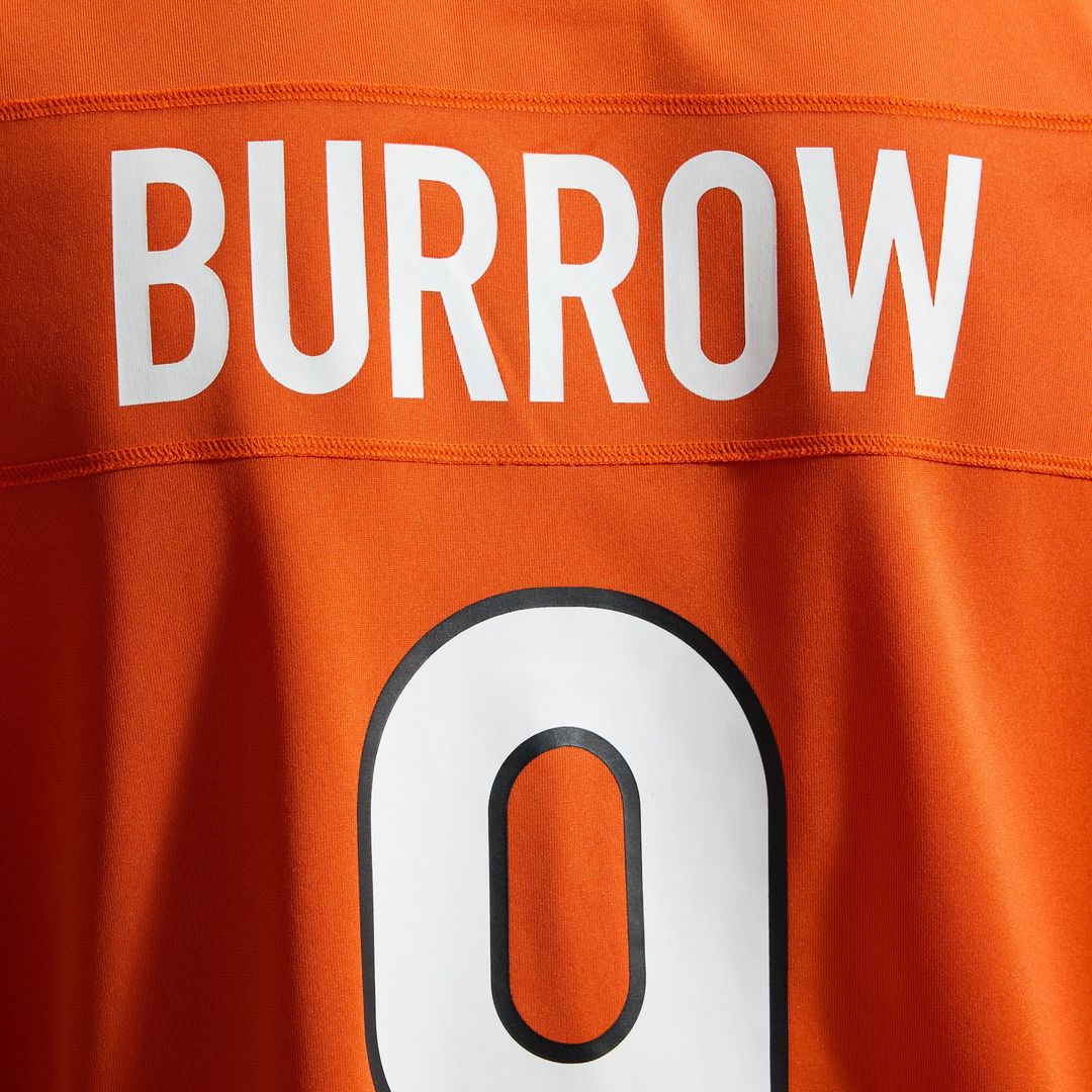 Cincinnati Bengals Joe Burrow Nike Alternate Game Jersey - Orange