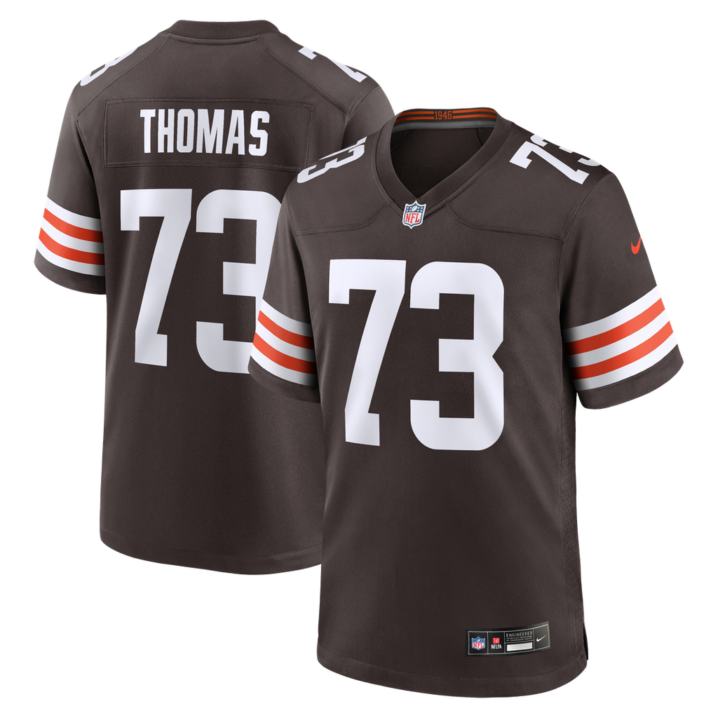 Cleveland Browns Joe Thomas Nike Retired Game Player Jersey - White
