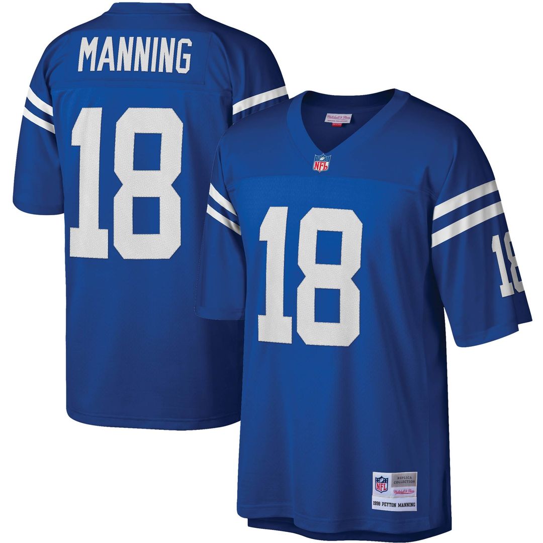 Indianapolis Colts Peyton Manning Mitchell & Ness Legacy Replica Jersey - Royal